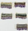 Lot: Amethyst Slice Pendants - Pieces #78462-1